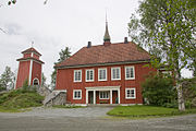 Løkken kirke er en langkirke fra 1929 på Bjørnli ved Løkken Verk Foto: 2008