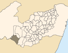 Itaíba – Mappa