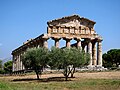 Templu griegu en Paestum.