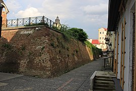 Remains of the Stanislaviv fortress on Fortechnyi Ln