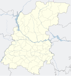 Puchezh-Katunki crater is located in Nizhny Novgorod Oblast