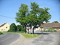 Crossroads in the centre of Nezamyslice