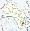 English: Location of en:Nedre Eiker in Buskerud County in Norway