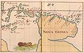 Spanish/Portuguese map ca.1600 of New Guinea and the Malay Archipelago