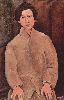 Portrait of Soutine by Amedeo Modigliani