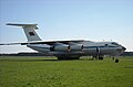 Ił-76 w malowaniu Sił Powietrznych Białorusi na Air Show Radom 2009