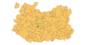 Cañada de Calatrava municipality map