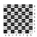 Correspondence chess notation