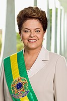 Foto oficial como presidente Official portrait as President