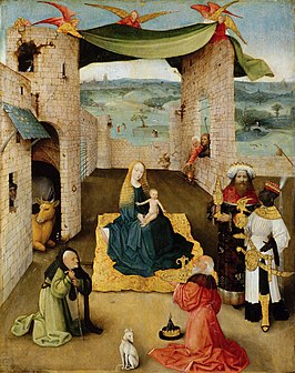 Aanbidding der koningen, (Hieronymus Bosch)