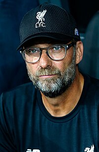 Jürgen Klopp í ágúst árið 2019.