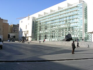 El MACBA, a la Plaça dels Àngels