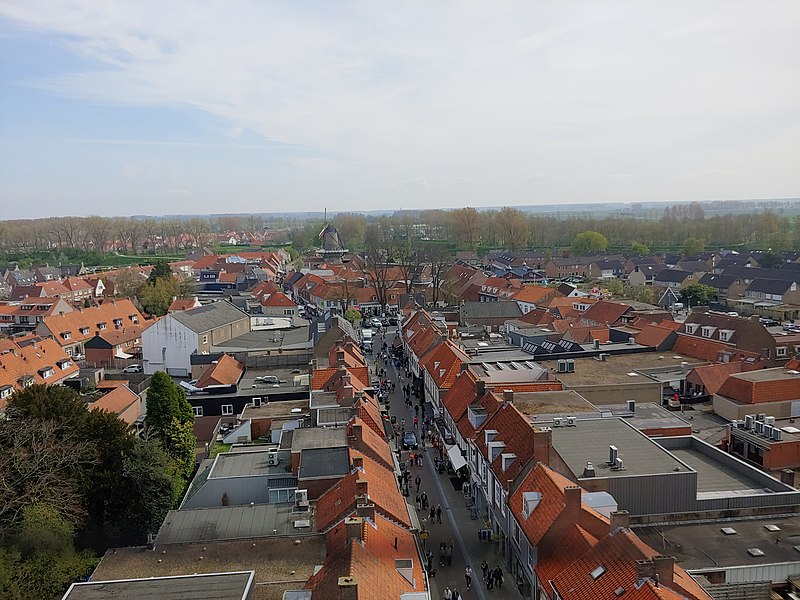 File:Sluis vanuit de Belforttoren ..jpg