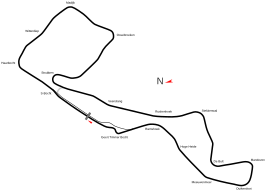 Het vernieuwde TT circuit in Assen.