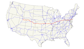 Image illustrative de l’article U.S. Route 40