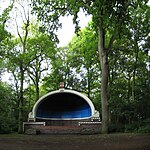 Muziekkoepel (1928) in het Groninger Sterrenbos (2009)