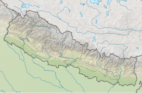 Voir sur la carte topographique du Népal