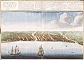 Gravure néerlandaise de 1665 montrant "de stad Samboppe", c'est-à-dire la forteresse de Somba Opu