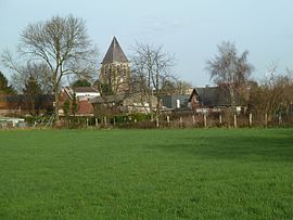 The church in Fretin