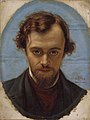 Ritratto di Dante Gabriel Rossetti 1853