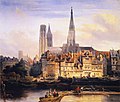 D'Kathedral, wéi se den hollännesche Moler Johannes Bosboom 1839 gesinn huet