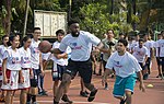 Thumbnail for File:Pemain Bola Basket NBA dari Amerika Melatih Pelajar SMA di Jakarta (43620887062).jpg