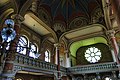 Interior of the synagogue