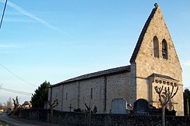 Église Saint-Christophe du Puch à Sauveterre-de-Guyenne.