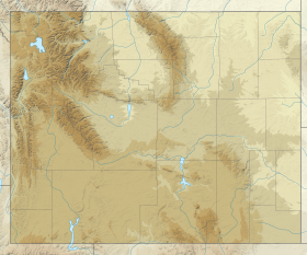 (Voir situation sur carte : Wyoming)