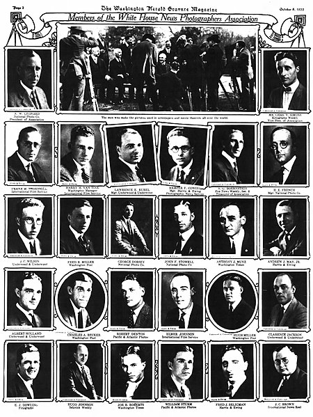 File:White House News Photographers Association 1922.jpg