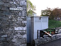 Old urinal in Walkerburn