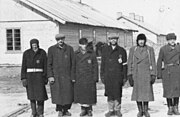 Jewish prisoners in Salaspils concentration camp