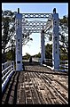 Lifting span of the old North Bourke Bridge.