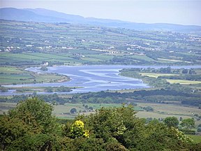 UItsig oor die River Foyle vanaf Holly Hill naby Strabane