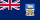 Vlag Positiekaart Falklandeilanden