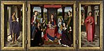 Hans Memling - Triptyque de Sir John Donne of Kidwelly (v. 1475)