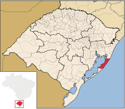 Location within Rio Grande do Sul