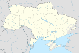 Lugansk na mapi Ukraine