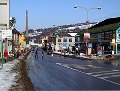 Čadca - main street.JPG