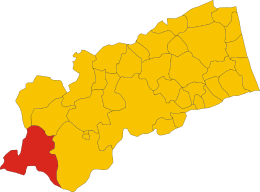 Arquata del Tronto – Mappa