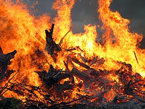 Célébration du Solstice d'été, Mäntsälä, Finlande.