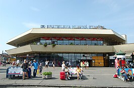 Centraal station in Bratislava: Bratislava Hlavná Stanica