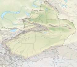 Akqi County is located in Xinjiang