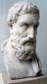 Roman bust of Epicurus, Pergamon museum, Berlin.