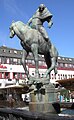 Folkungabrunnen in Linköping, by Carl Milles, 1927