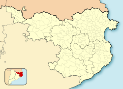 Beuda is located in Province of Girona