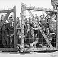 Bevrijde gevangenen in Stalag XIB of 357, 16 april 1945