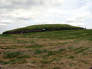 Un long tumulus néolithique : Stoney Littleton Long Barrow, Somerset, Angleterre