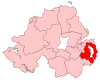 A medium constituency located in the south-east of the county.