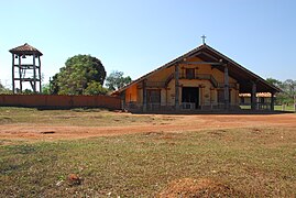 Kirche der Jesuitenreduktion Santa Ana de Velasco, Departamento Santa Cruz, Bolivien